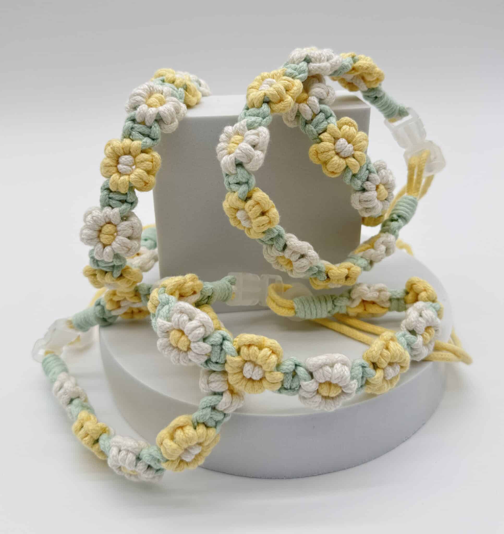 Flaskehåndtag med Blomster