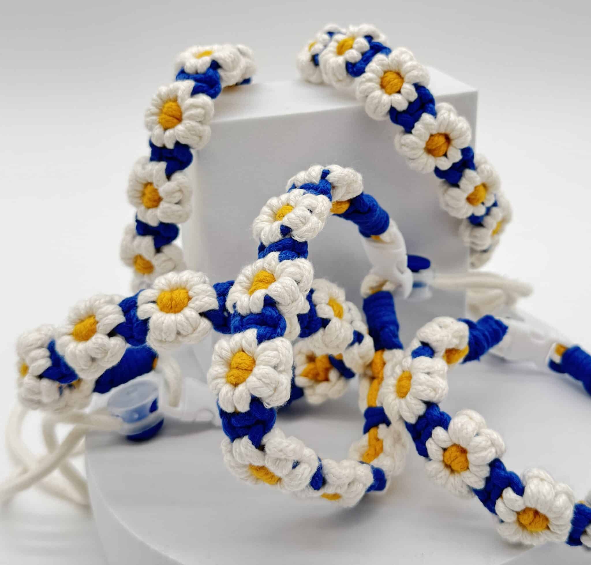 Flaskehåndtag med Blomster