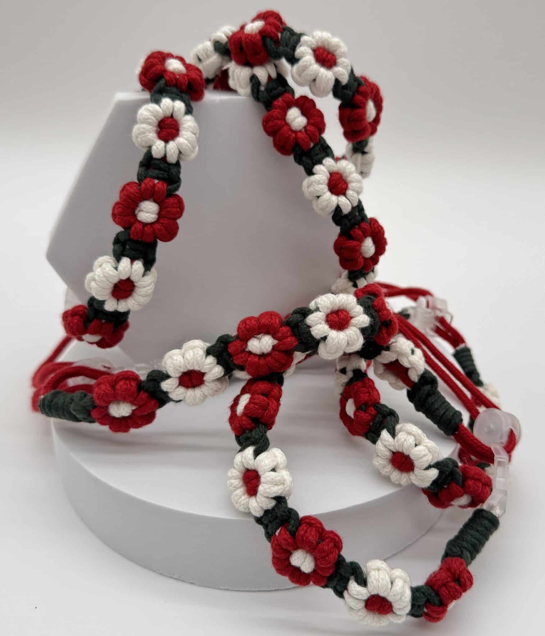 Flaskehåndtag med Blomster