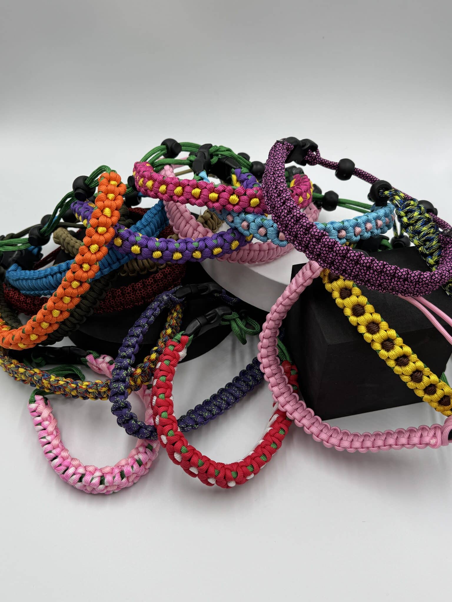 Flaskehåndtag med Blomster