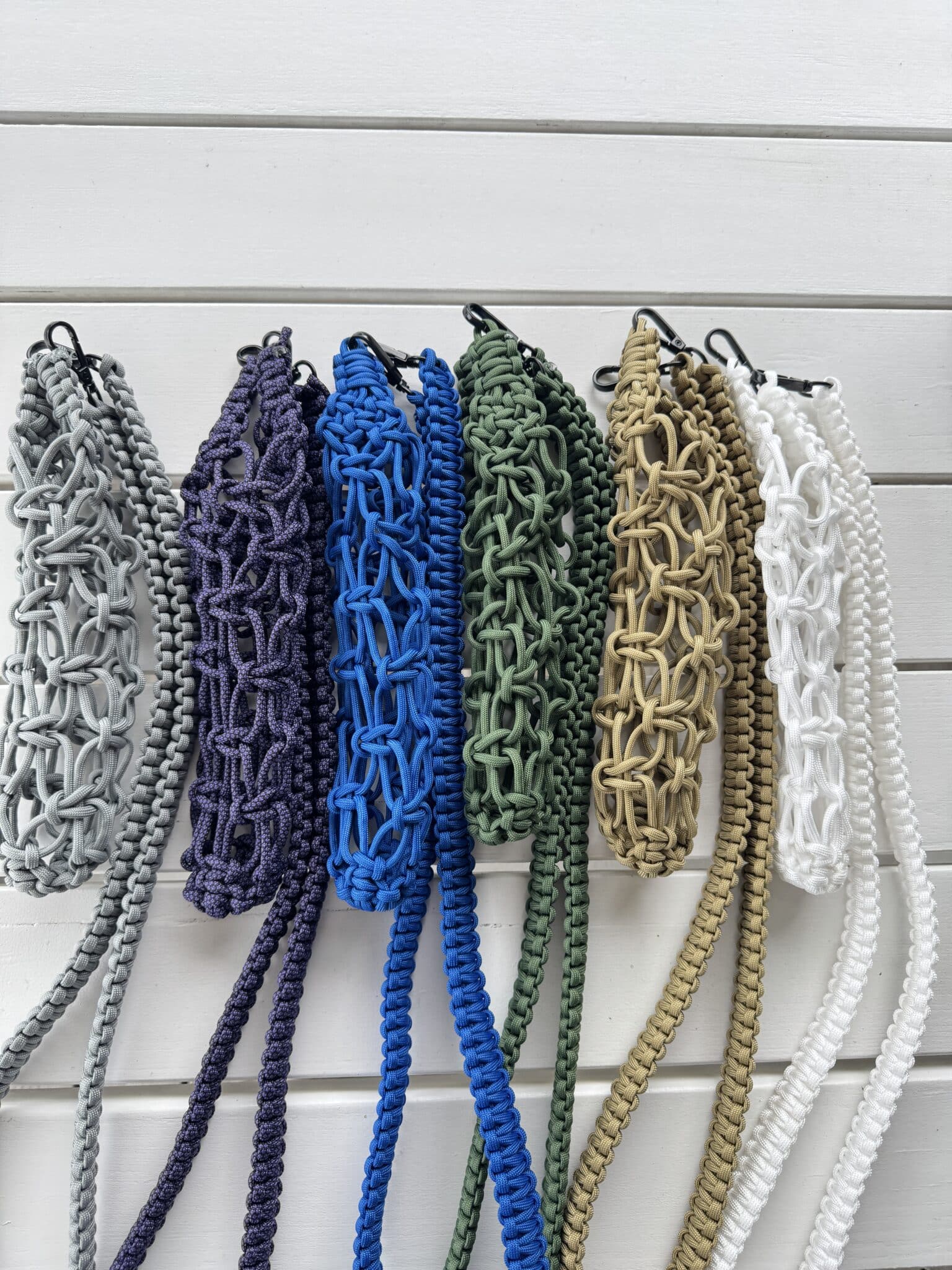 Flettet Paracord Flaskeholder - Bæretaske