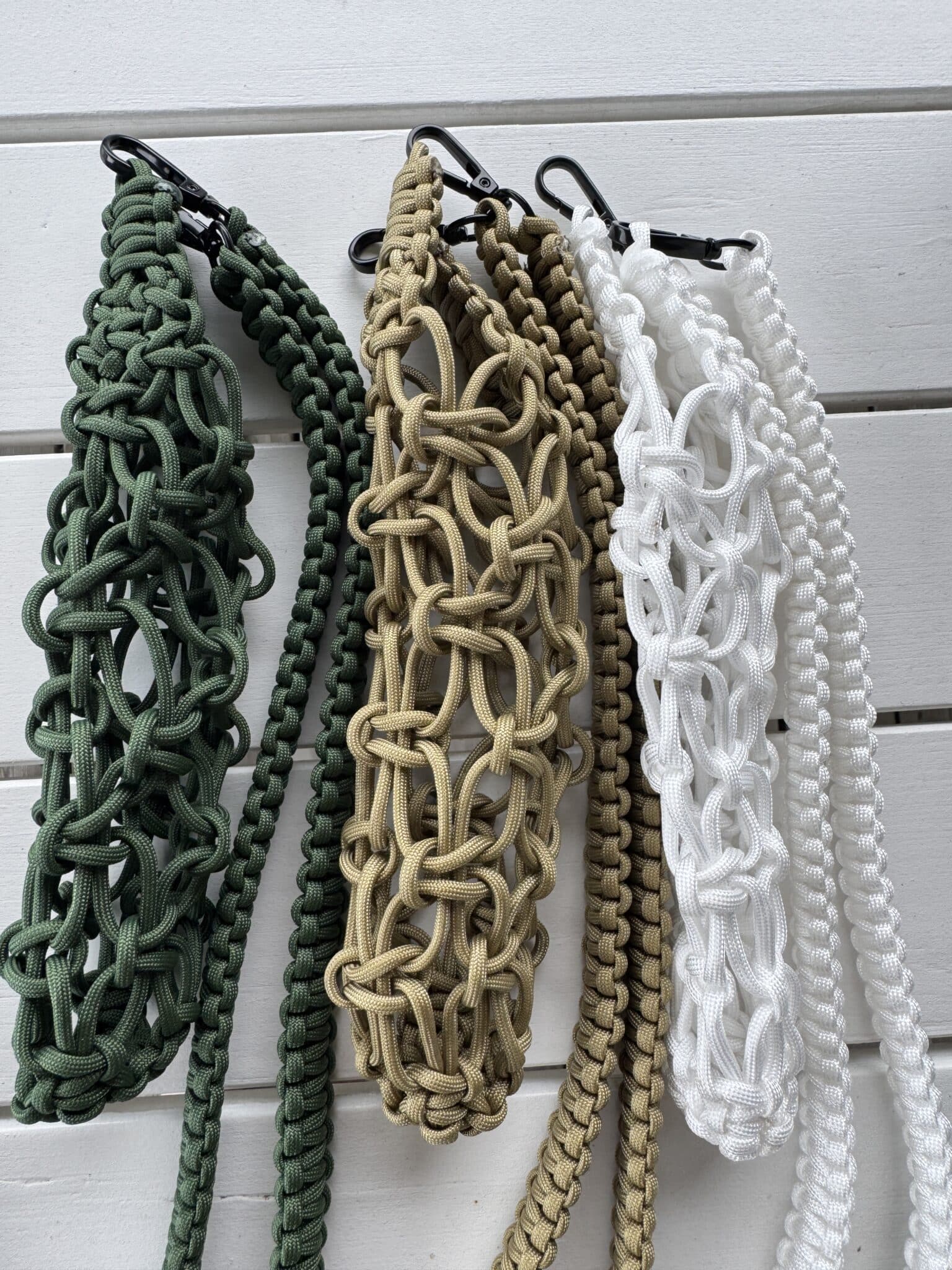 Flettet Paracord Flaskeholder - Bæretaske