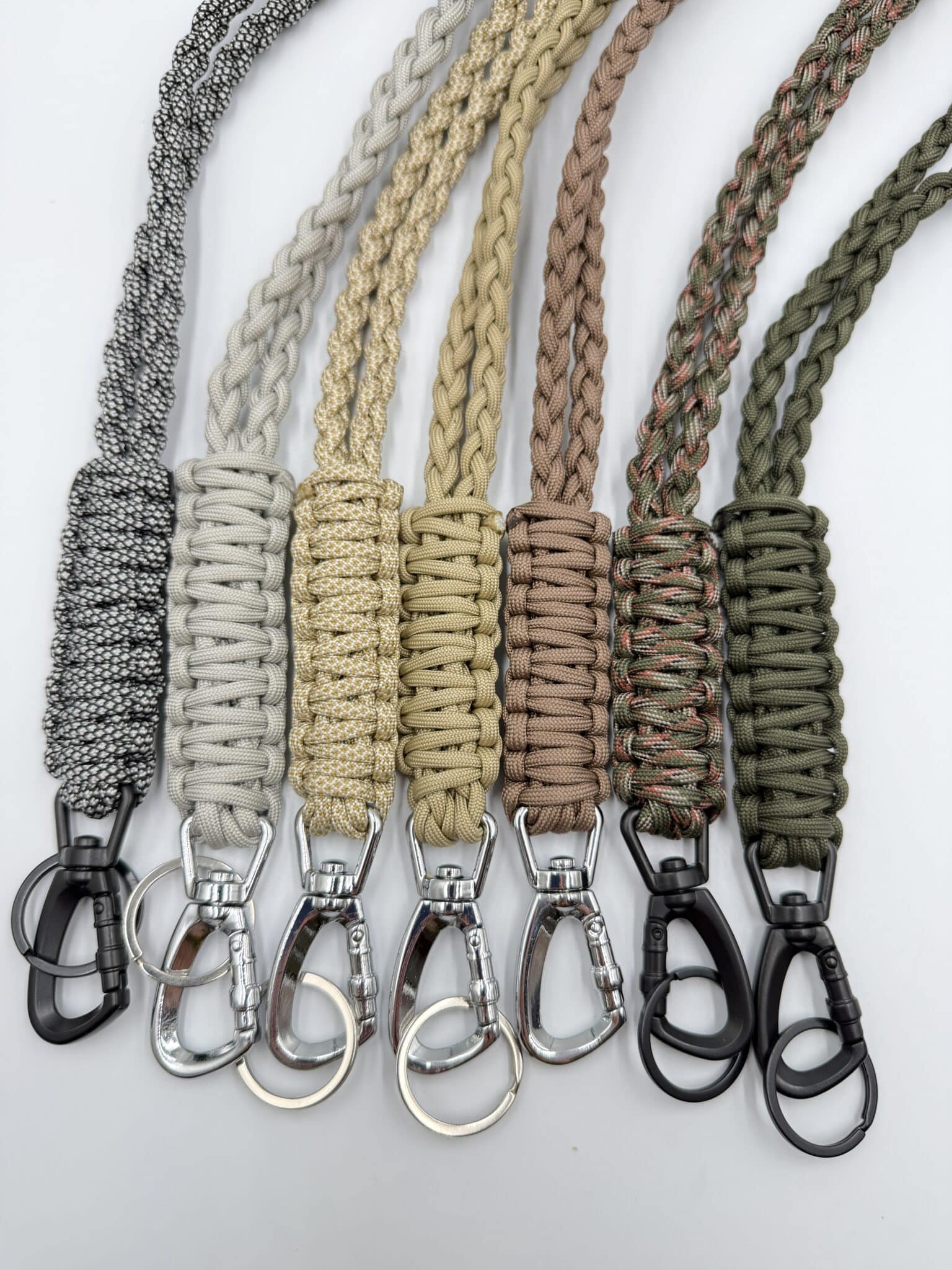 Flettet Paracord Lanyard Skulderstrop