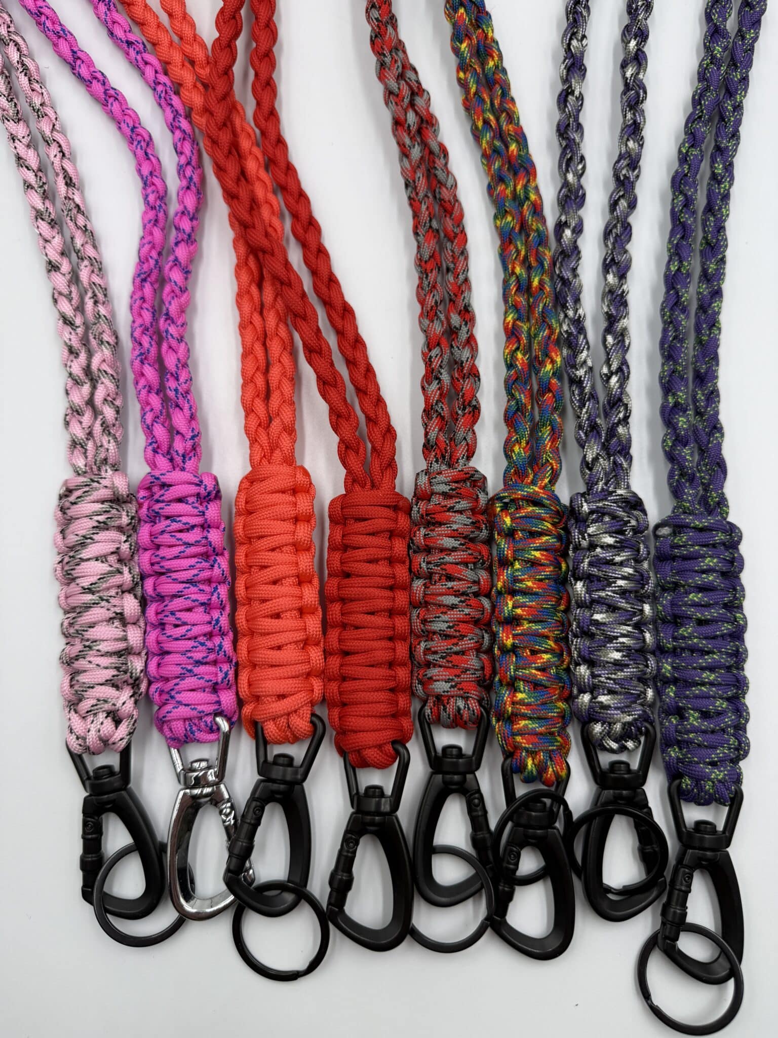 Flettet Paracord Lanyard Skulderstrop