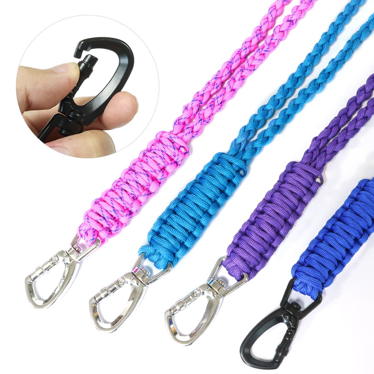 Flettet Paracord Lanyard Skulderstrop