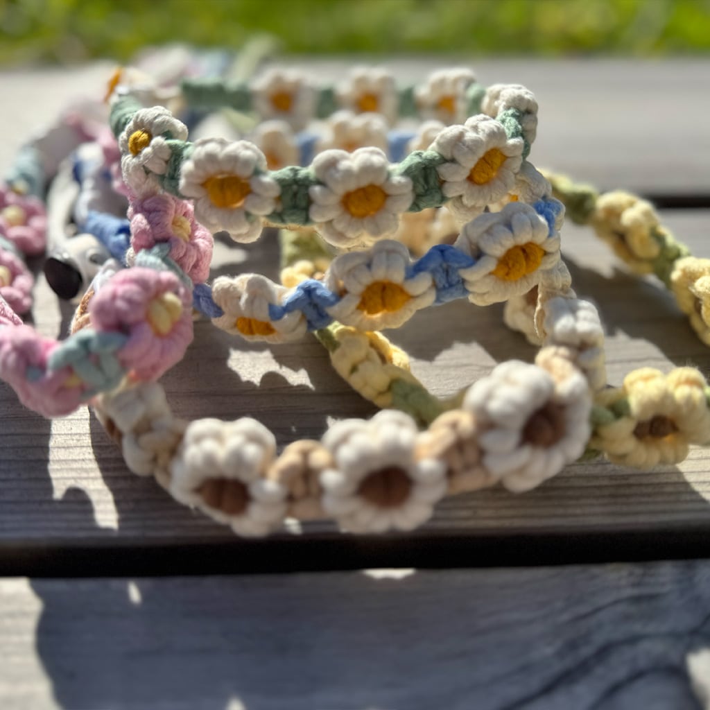 Flaskehåndtag med Blomster