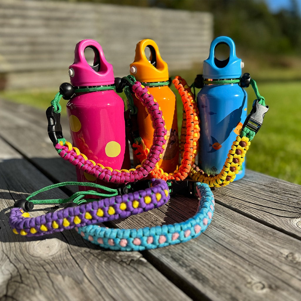 Flaskehåndtag med Blomster