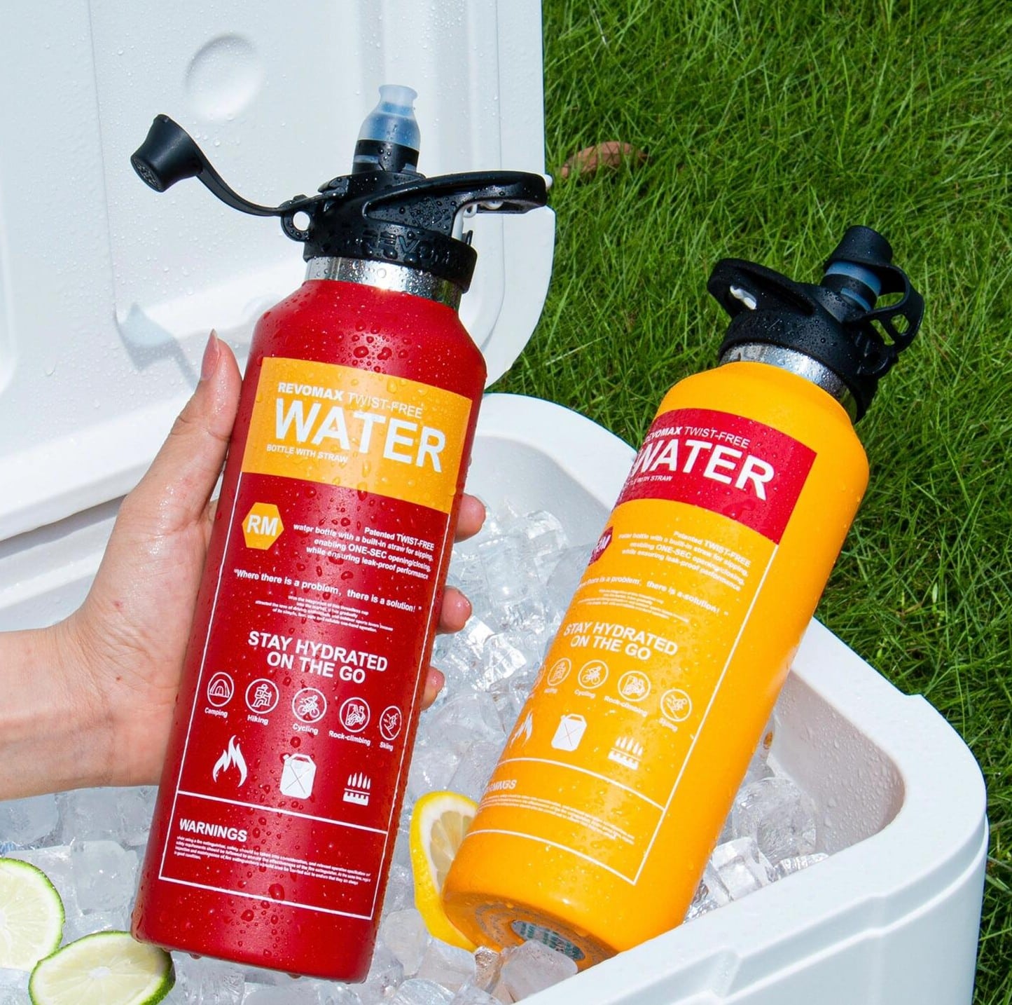 Revomax 592ml - Fire Extinguisher Termoflaske