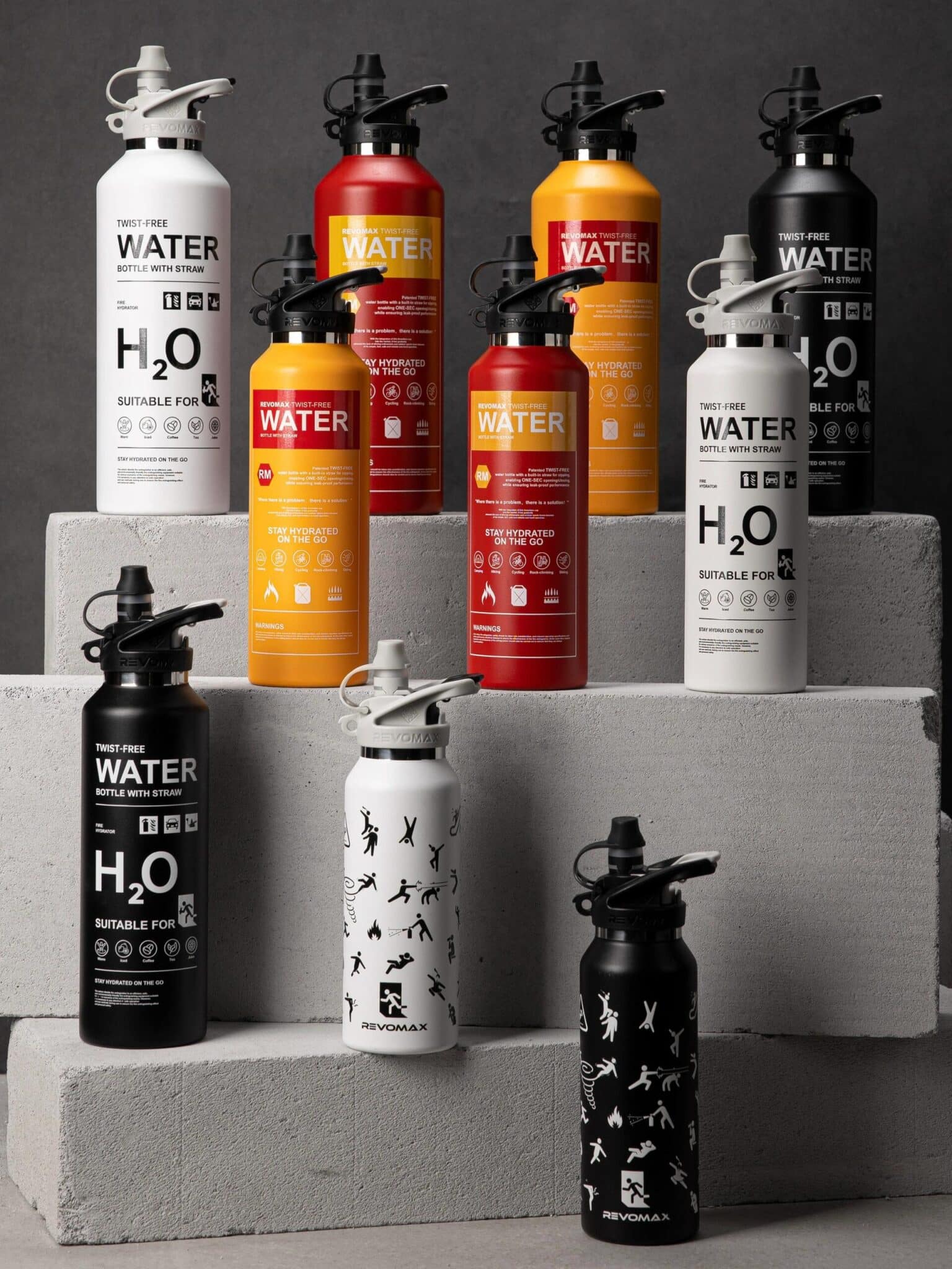 Revomax 592ml - Fire Extinguisher Termoflaske